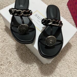 Balmain chain sandals